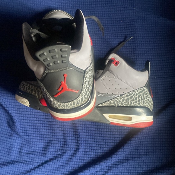 Son of Mars cement, red and black